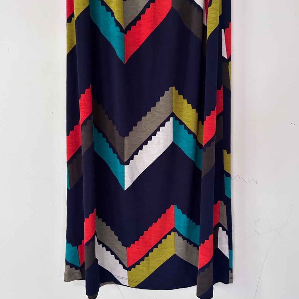 🍒Trixxi Strapless Chevron Print Maxi Dress - Picture 9 of 11